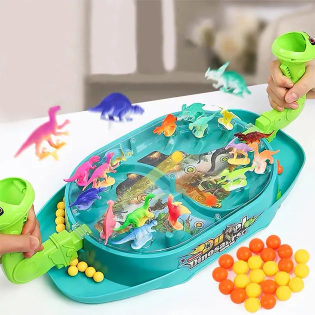 Détail de la fonction catapulte du jeu bataille de dinosaures