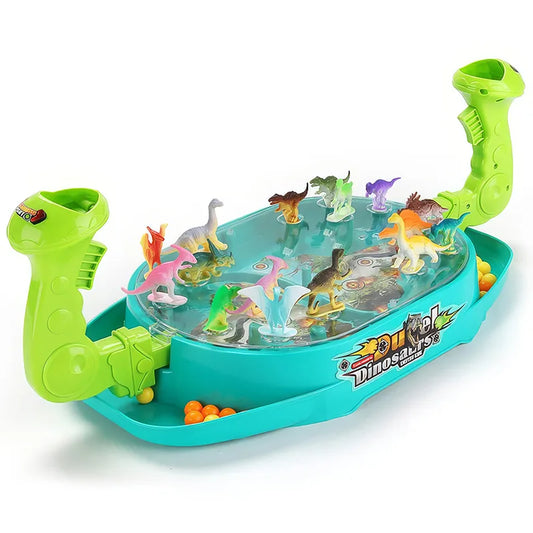 Jeu de société catapulte bataille de dinosaures