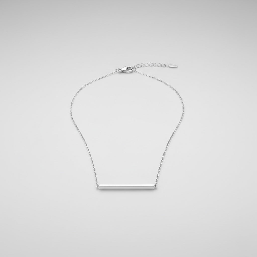 Collar colgante de barra