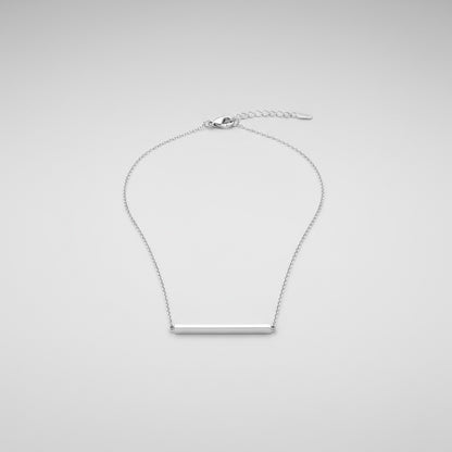 Collar colgante de barra