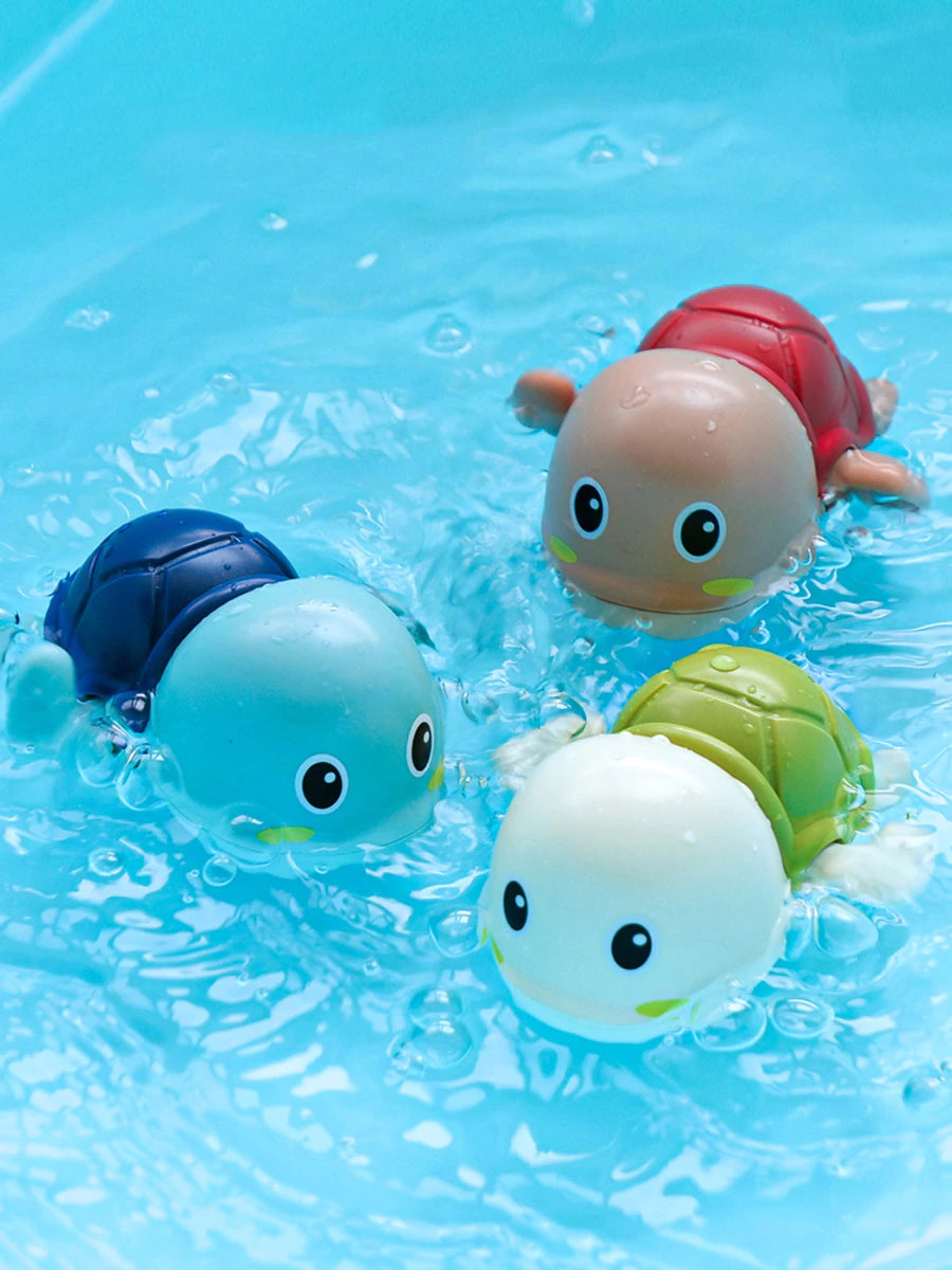 Tortues de bain à remonter pour enfants