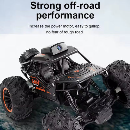 SUV RC tout-terrain, vue de l'application sur téléphone