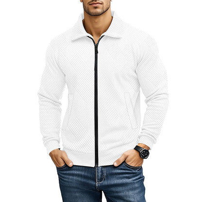 Gilet homme zippé Blanc