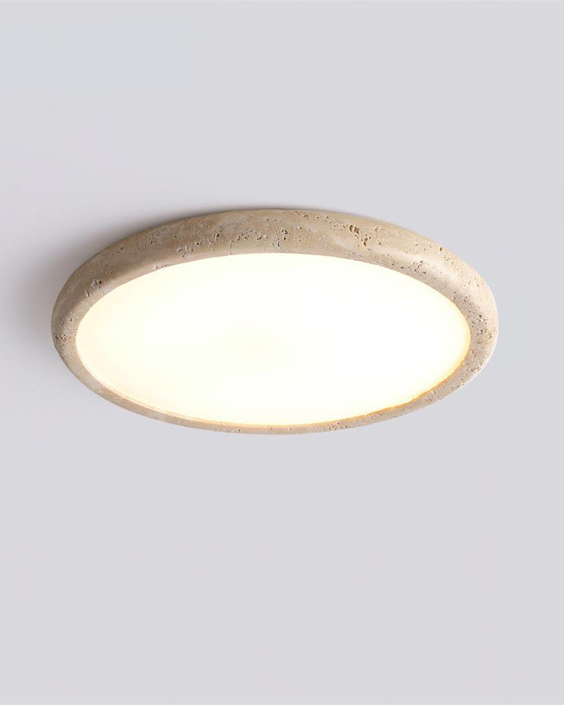 Plafonnier ZELIA 48 cm en travertin