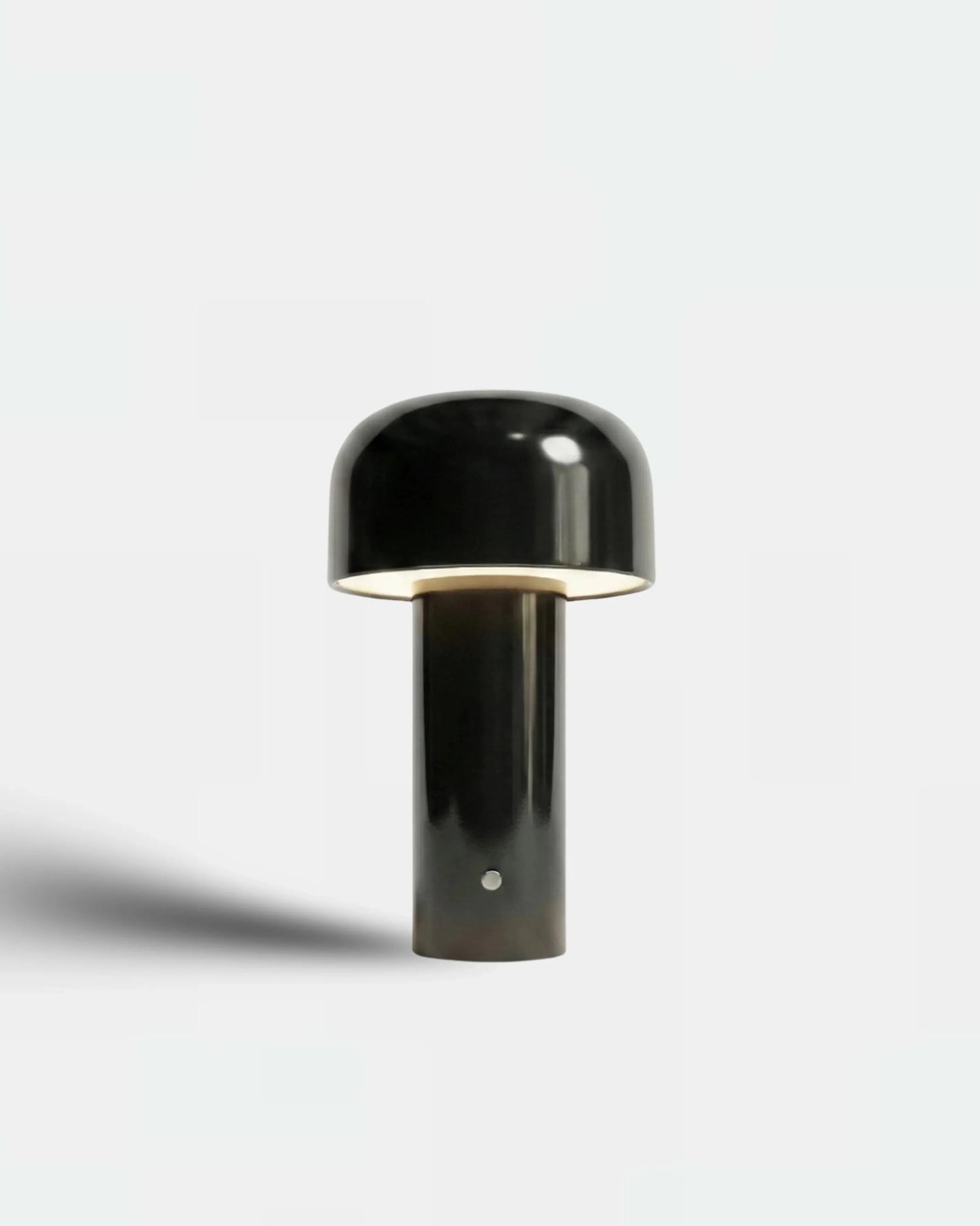 Lampe de table sans fil LAKO coloris noir, finition brillante
