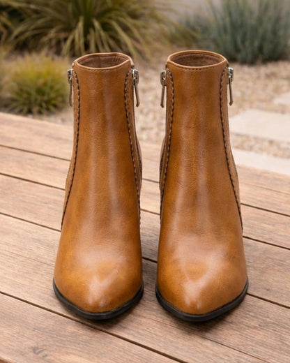 Bottines Femme Marron Face