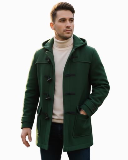Manteau Caban Homme Capuche