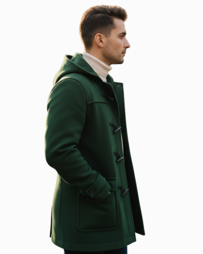 Manteau Caban Homme Capuche