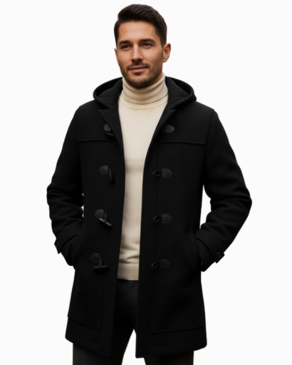 Manteau Caban Homme Capuche