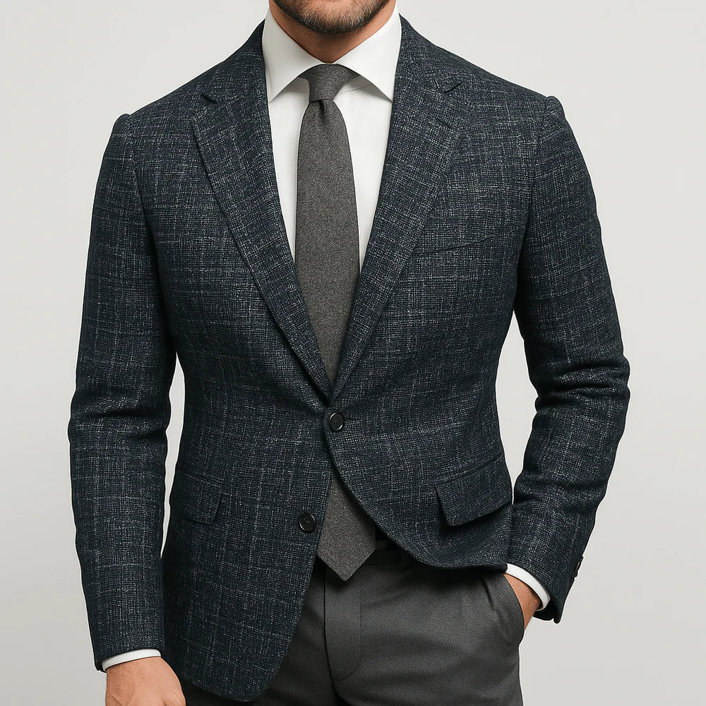 Blazer homme cintré coloris noir