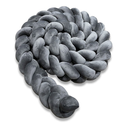 Coffre à jouets KiddoBucket en gris foncé