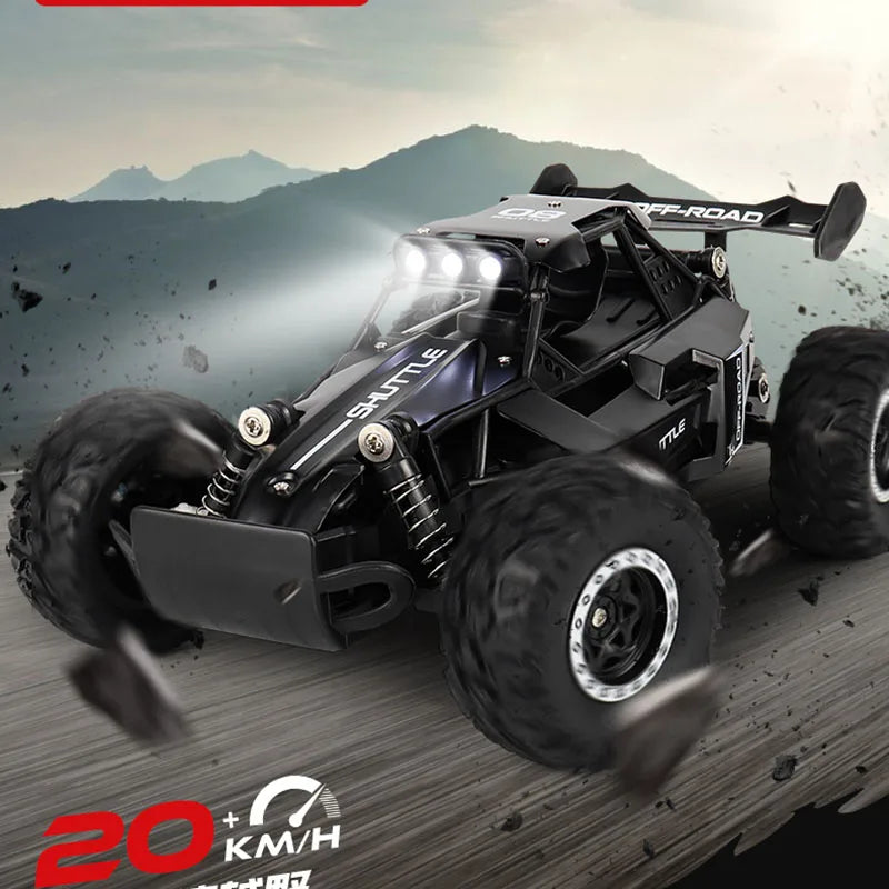 Voiture RC 1:16, phares LED