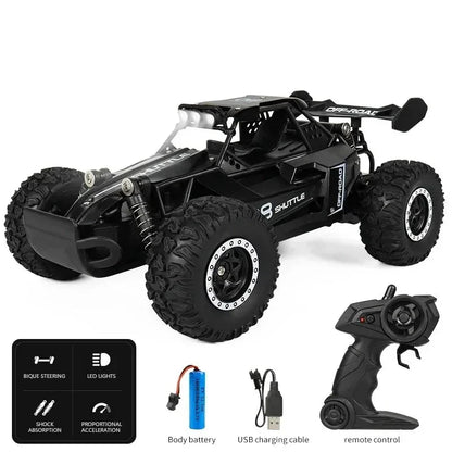 Voiture RC 1:16, coloris noir