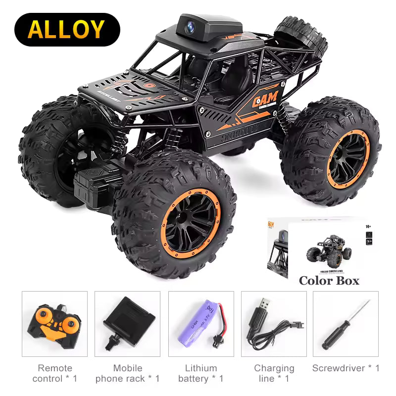 SUV RC tout-terrain, coloris rouge