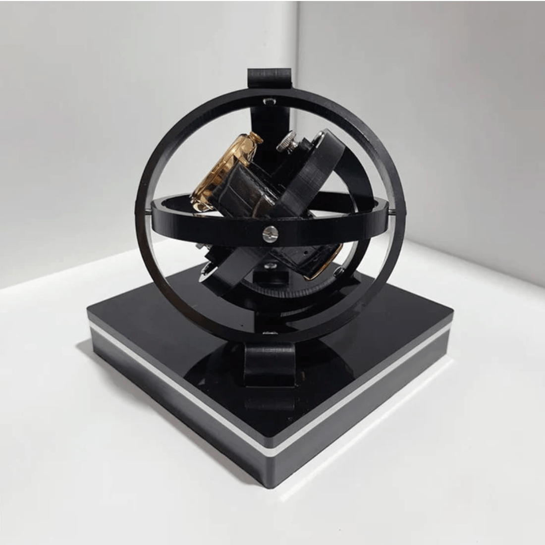 Boîte à montre automatique, mécanisme de rotation