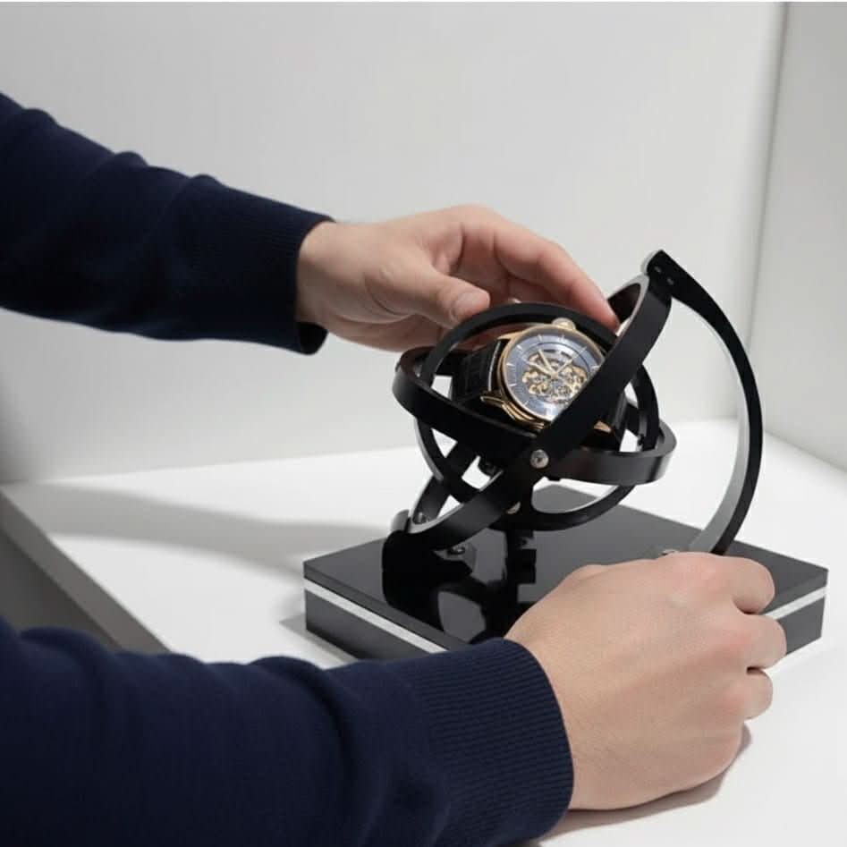 Boîte à montre automatique, contenu de la boîte