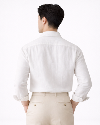 Chemise Homme Ajustée – Coupe Cintrée Col Classique, Élégance Bureau & Occasions Formelles, vue 5