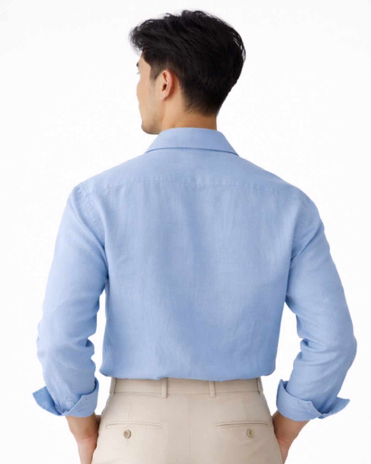 Chemise Homme Ajustée – Coupe Cintrée Col Classique, Élégance Bureau & Occasions Formelles, vue 7