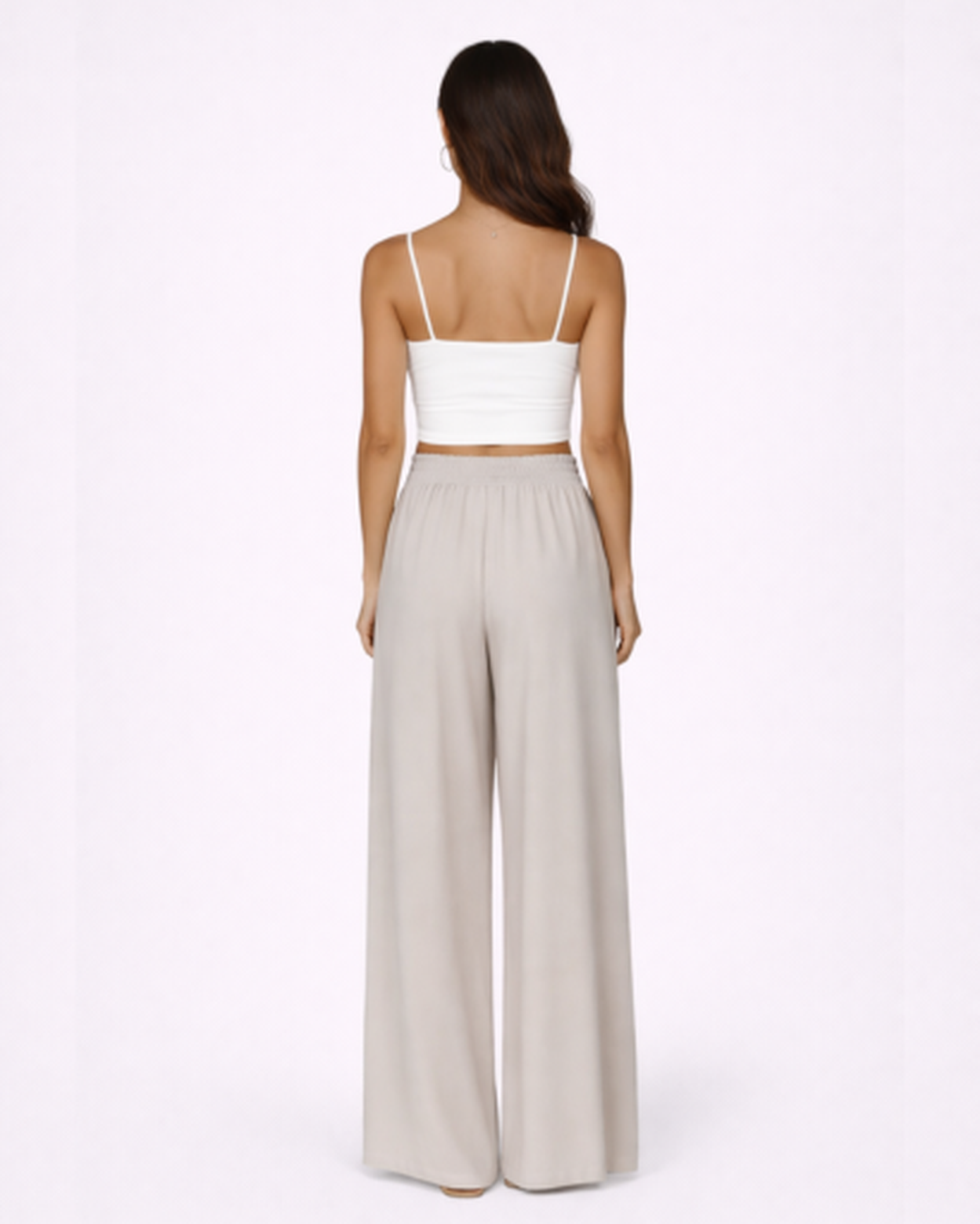 Pantalon Large Femme – Fluide & Taille Haute pour une Allure Élancée | Pantalon Jambe Large