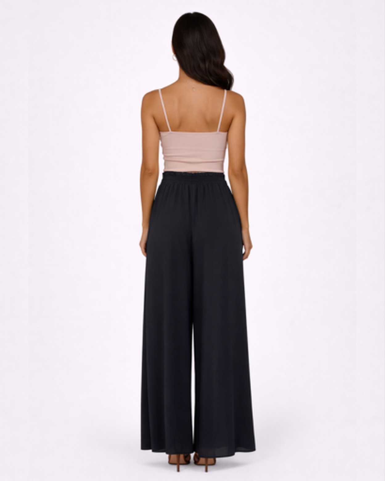 Pantalon Large Femme – Fluide & Taille Haute pour une Allure Élancée | Pantalon Jambe Large