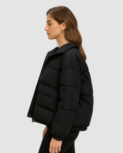 Doudoune Femme Capuche