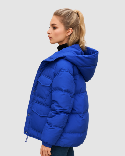 Doudoune Femme Capuche