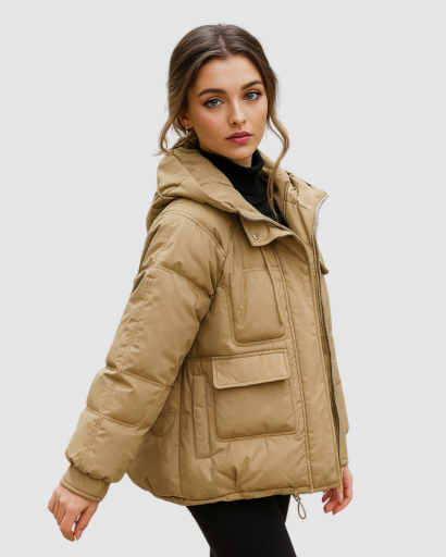 Doudoune Femme Capuche