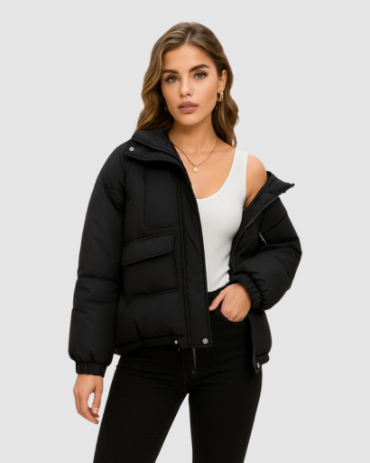 Doudoune Femme Capuche