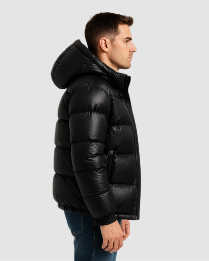 Doudoune homme détail
