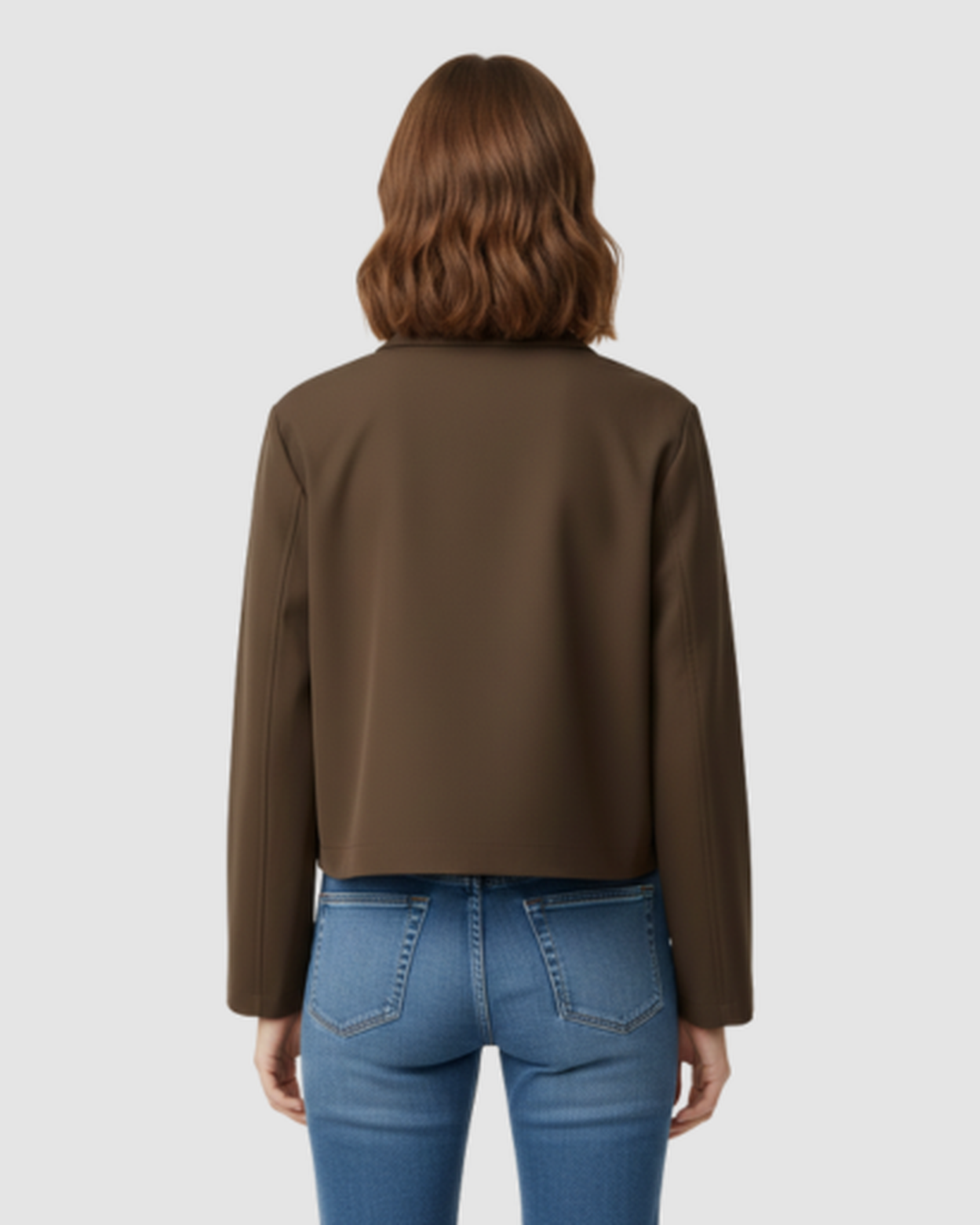 Veste Courte Femme Col Tailleur – Coupe Structurée & Style Chic | Bureau & Soirée