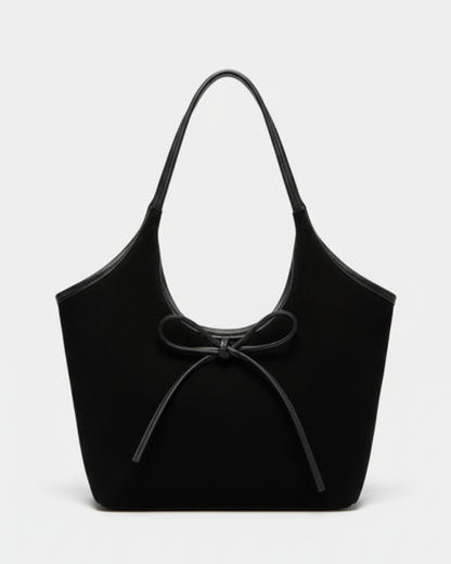 Sac Cabas Femme Nœud – Cuir Synthétique & Style Minimaliste Chic | Quotidien & Sorties