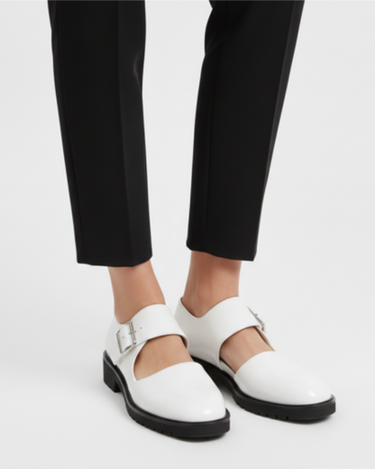 Chaussures Mary Jane Femme Boucle – Style Derby Chic & Confort Quotidien | Ville & Bureau