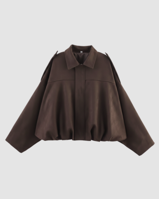 Blazer Court Oversize Femme – Style Minimaliste Chic & Coupe Décontractée | Bureau & Week-End