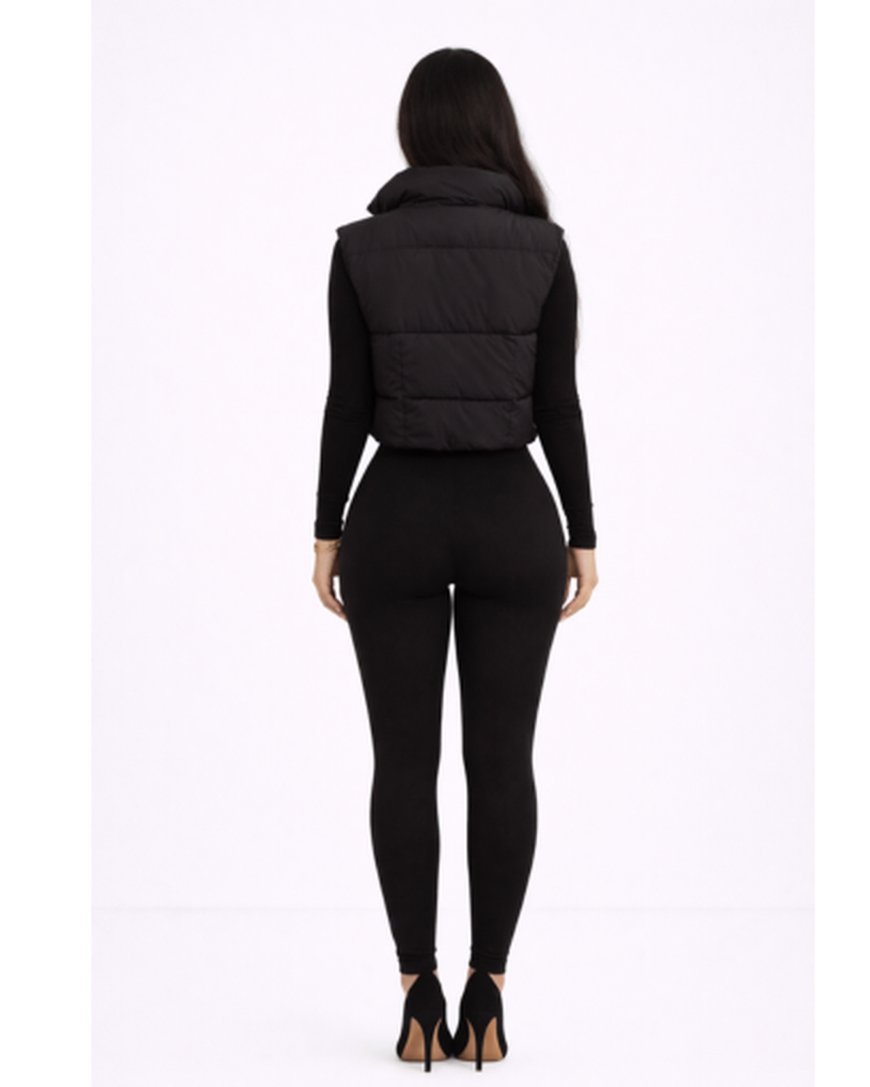 Doudoune sans manches femme, style urbain chic