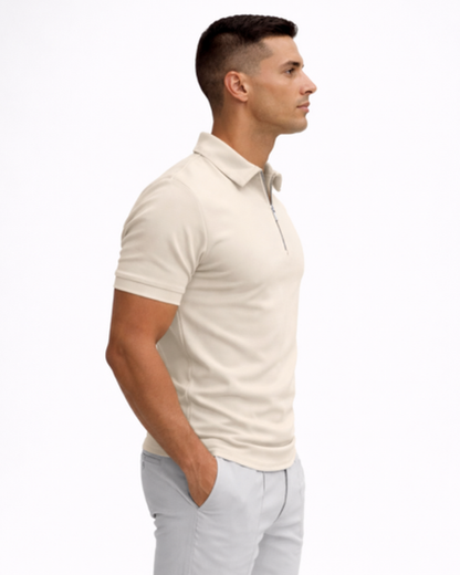 Polo Zip Homme – vue 9