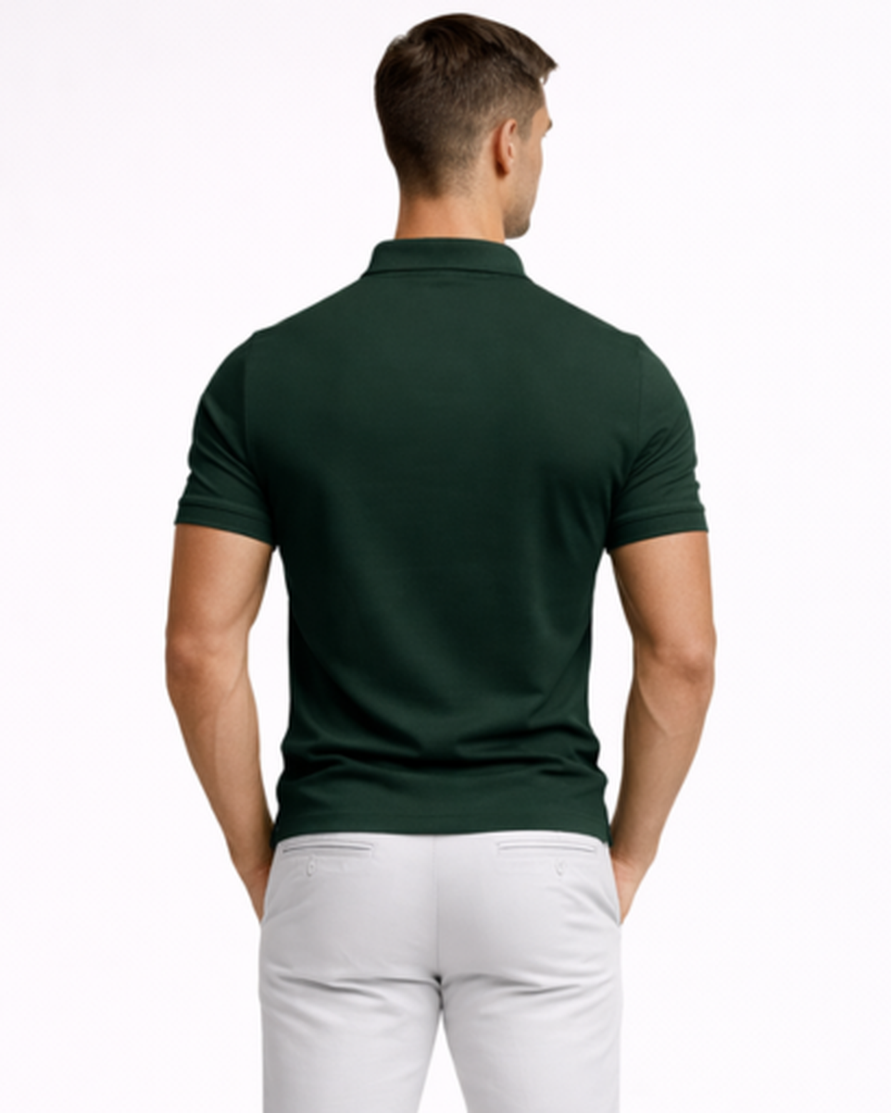 Polo Zip Homme – vue 14