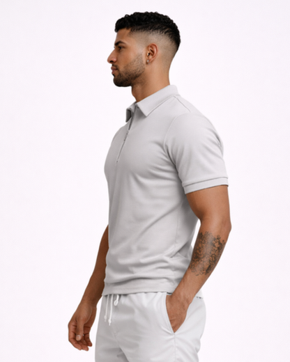 Polo Zip Homme – vue 11
