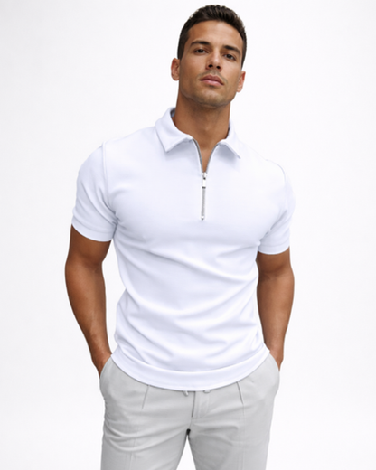 Polo Zip Homme – vue 1