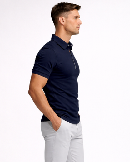 Polo Zip Homme – vue 15