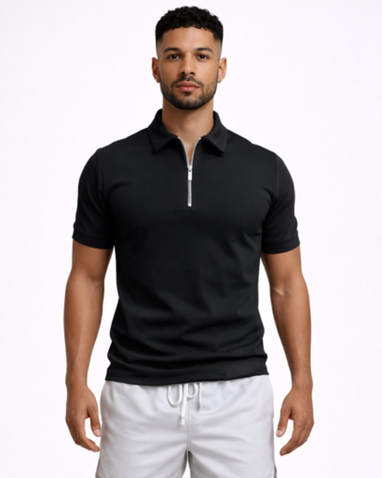 Polo Zip Homme – vue 6