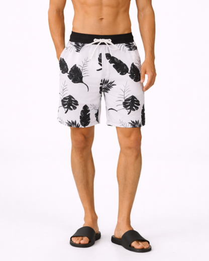 Short de Bain Homme Coupe Droite – Confort Élastique & Style Estival | Plage & Piscine