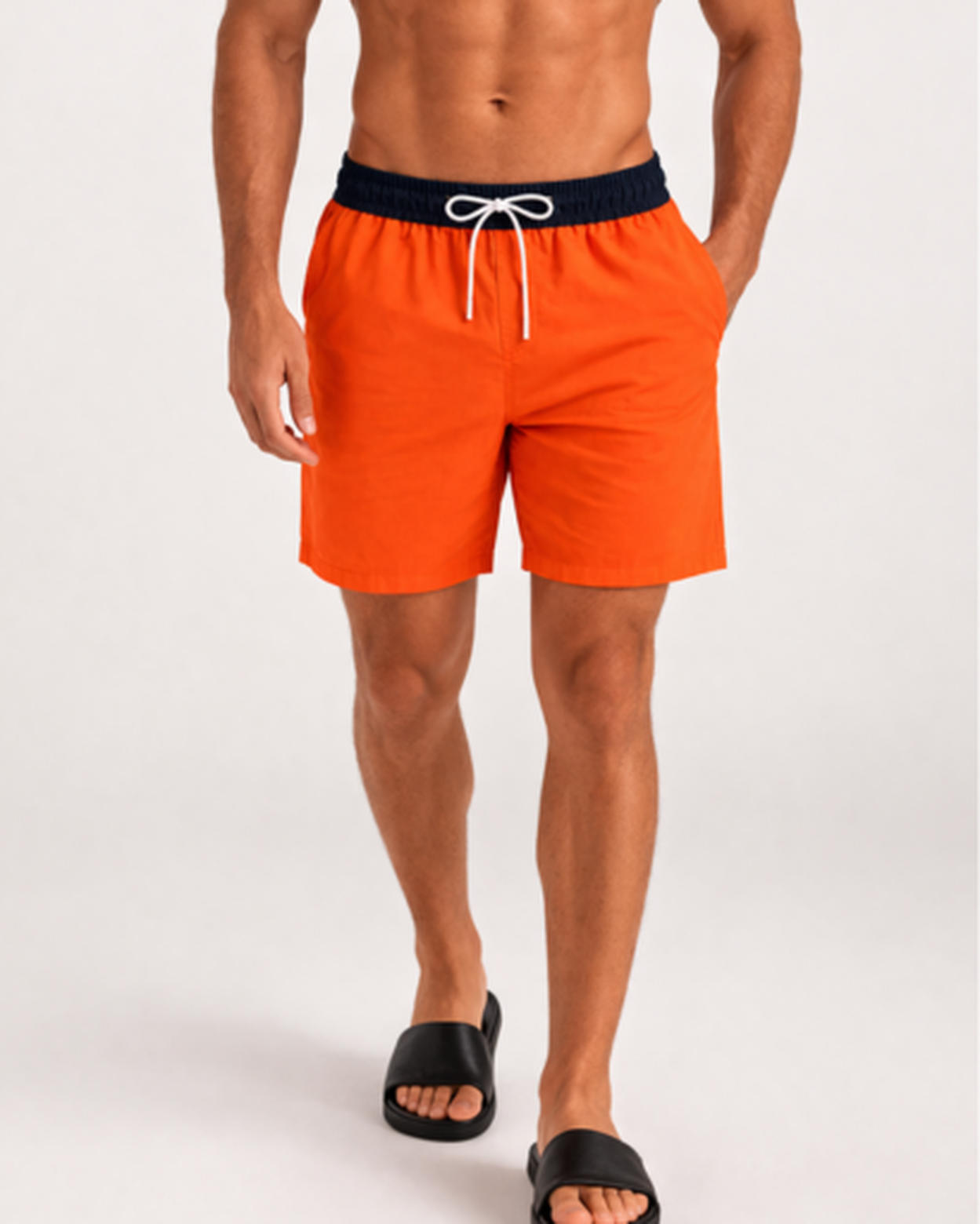 Short de Bain Homme Coupe Droite – Confort Élastique & Style Estival | Plage & Piscine