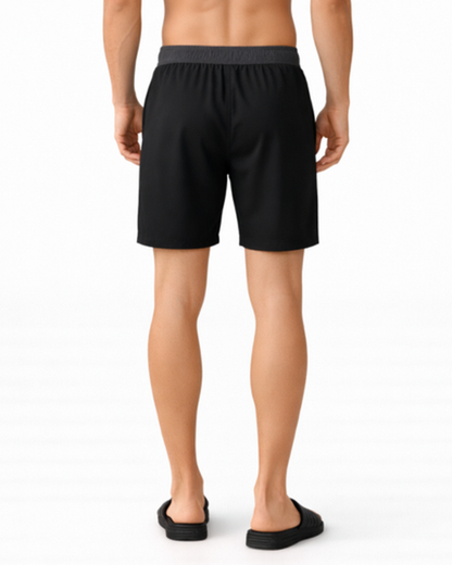 Short de Bain Homme Coupe Droite – Confort Élastique & Style Estival | Plage & Piscine