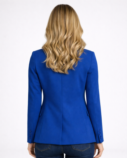 Blazer Femme Coupe Ajustée – Style Tailleur Chic & Silhouette Structurée | Bureau & Soirée