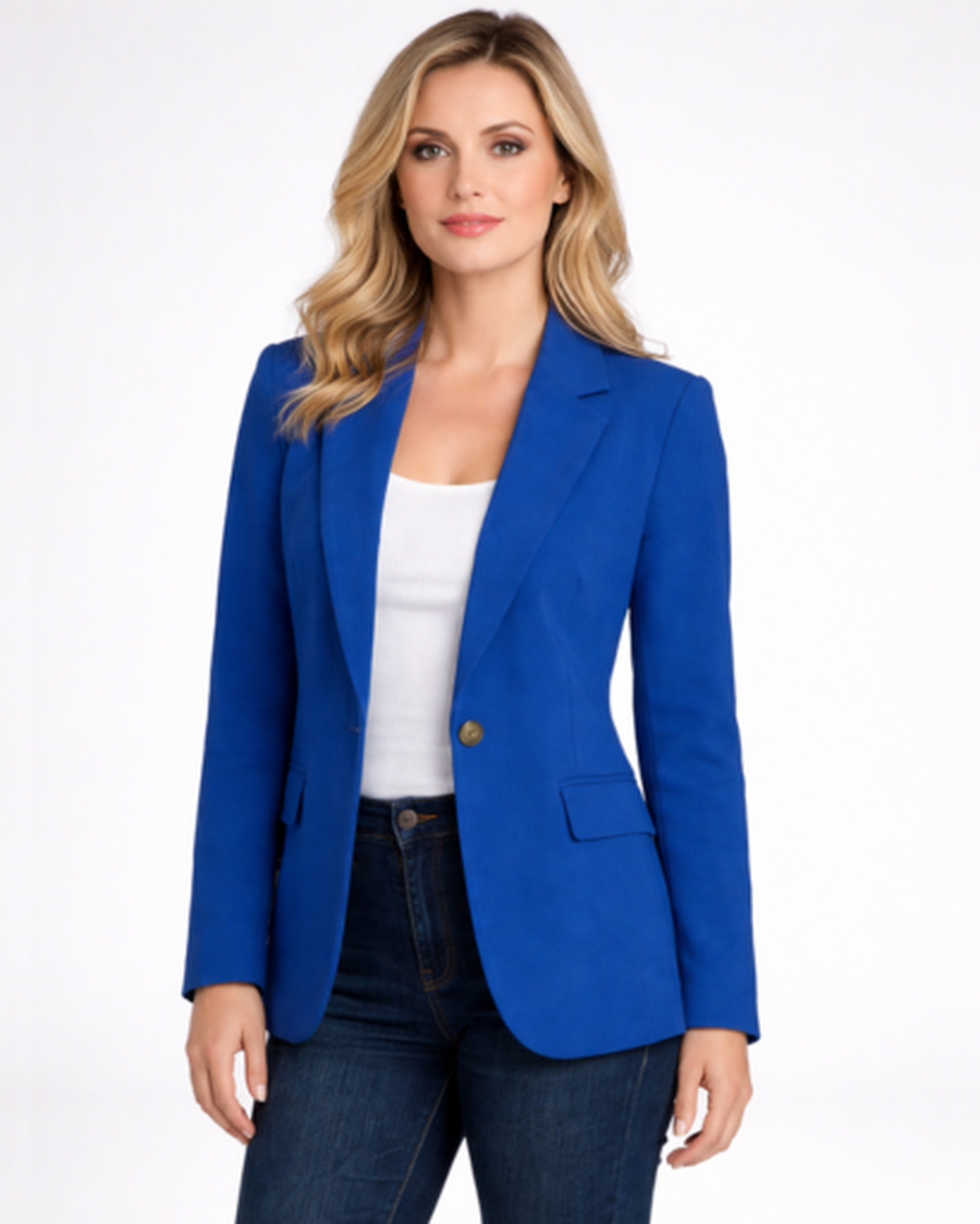 Blazer Femme Coupe Ajustée – Style Tailleur Chic & Silhouette Structurée | Bureau & Soirée