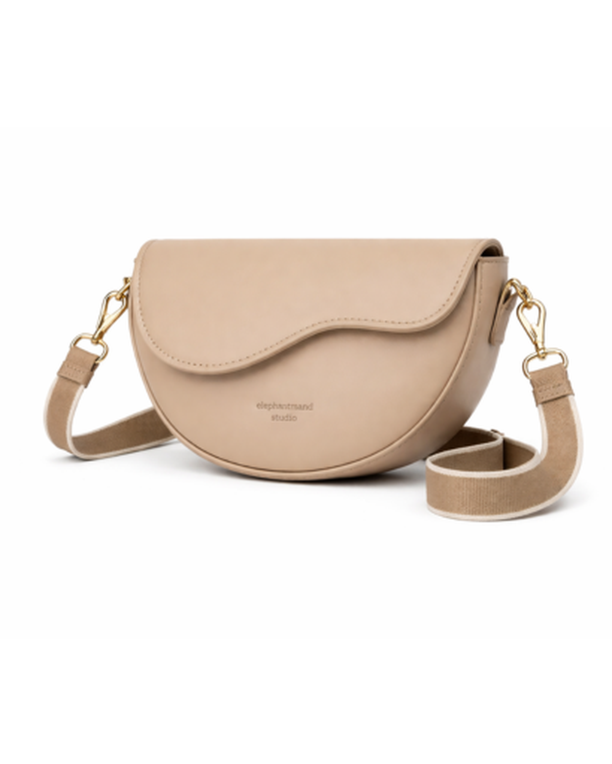 Sac Bandoulière Femme Demi-Lune – Cuir Vegan & Silhouette Chic | Sorties & Quotidien