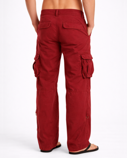 Pantalon Cargo Femme Coupe Large – Style Casual Urbain & Poches Pratiques | Quotidien & Voyage
