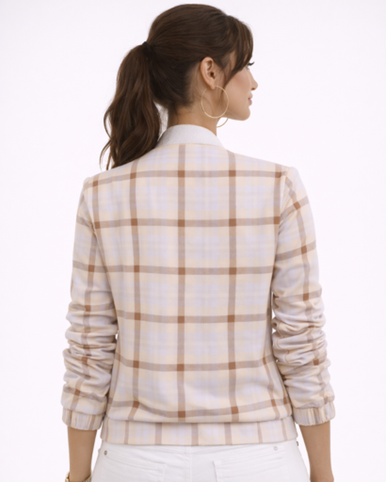 Veste Bomber Femme Zippée – Coupe Ajustée & Style Streetwear Chic | Printemps & Casual