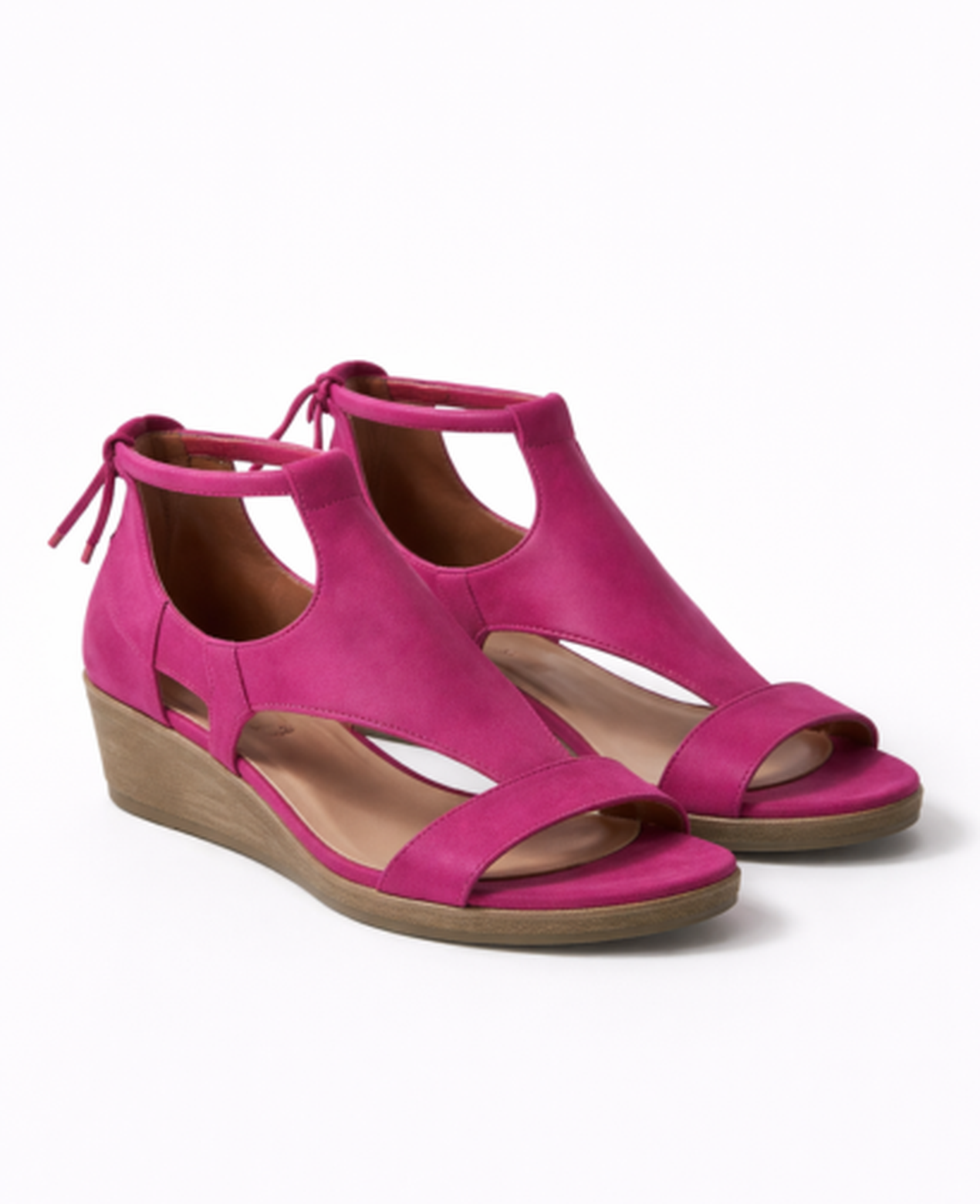 Sandales Compensées Femme – Brides Ouvertes & Plateforme Légère, Style Confort Estival