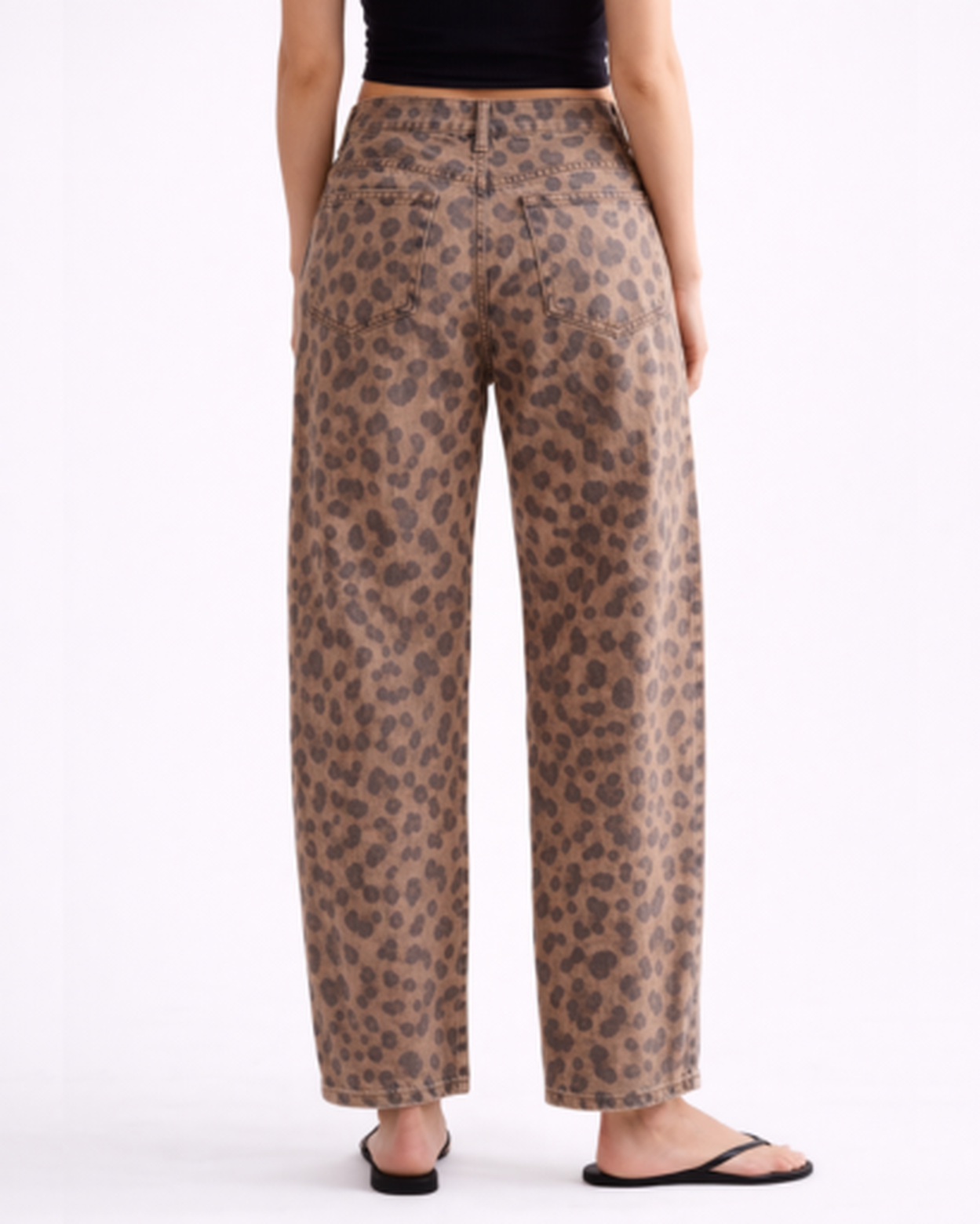 Jean Droit Femme Taille Haute – Jambe Large & Coupe Ample Flatteuse | Look Casual Chic
